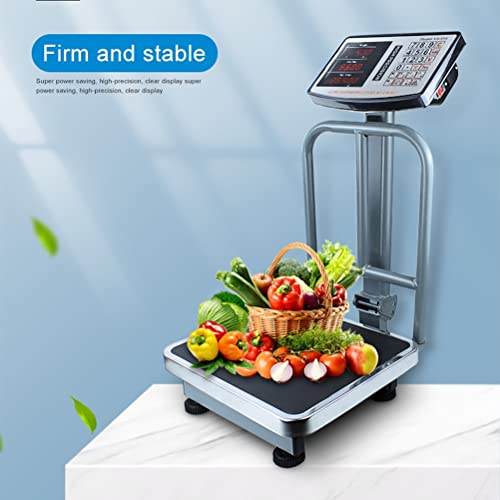 Báscula digital plegable pesada 660lbs con pantalla LED miniatura 2