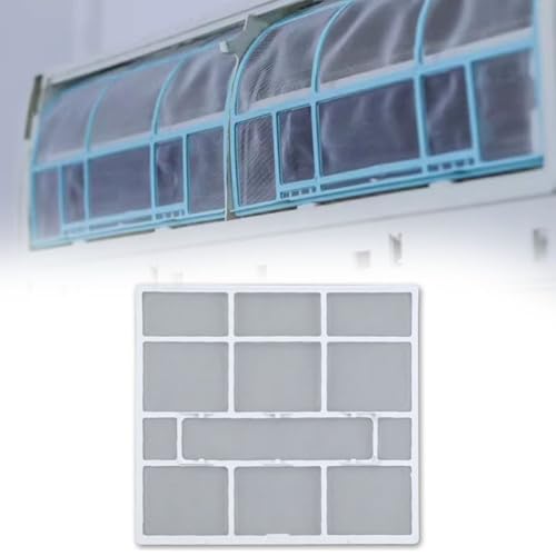 Vibsky Accesorio de filtro de aire acondicionado para interiores, pantalla de polvo colgante para salida de CA, para diseño resistente de Ic para sistema de aire acondicionado, instalación simple (1