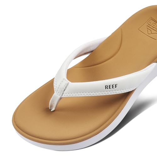 Reef Cushion Cloud, Chanclas Mujer, Blanco Tostado, 37.5 EU