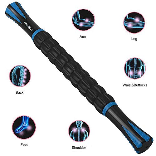 Yansyi-Muscle-Roller-Stick-for-Athletes-Body-Massage-Stick-Release-Myofascial-Trigger-Points-Reduce-Muscle-Soreness-Tightness-Leg-Cramps-Back-Pain-for-Physical-Therapy-Recovery-Blue-1