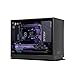 SSUPD Meshroom D Mini-ITX Small Form Factor (SFF) Case - Full Mesh Side Panel - Tool-Free and Easy Accessibility Black (Variant B)