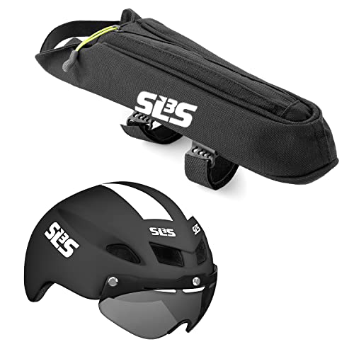 SLS3 Aero Top Tube Bike Bag & Triathlon Bike Helmet