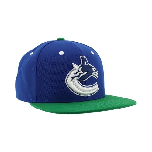Image of ZHATS NHL Unisex-Adult NHL Officially Licensed Adjustable Snapback Hat Flat Bill Z11 Icon Two Color