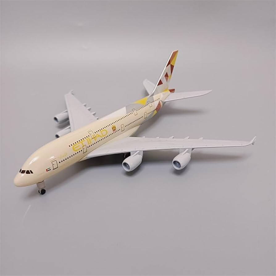 [新品]エティハド航空A380金属製模型(20cm) Amazon.co.jp: 対象: 20cm 合金金属航空エティハド航空エアバス