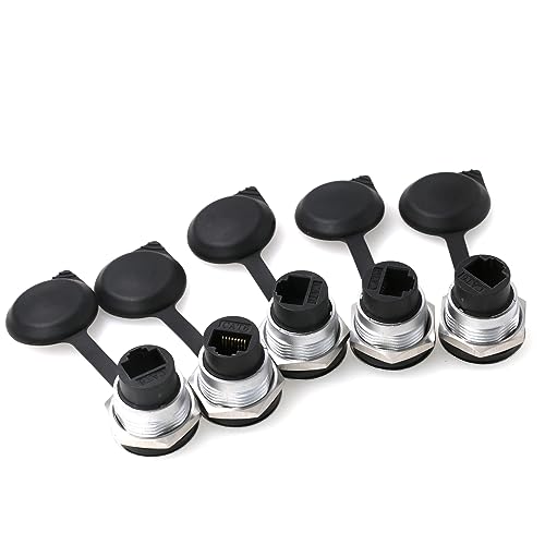 Adaptateur RJ45 CAT6 circulaire coudé pour résoudre le manque de place des panneaux 86