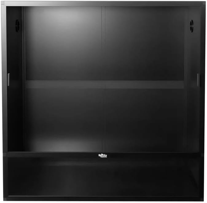 Reptile Habitats 48x24x48 (240 Gallon) Red Tail Boa Enclosure PVC Panels, Glass Doors, Lightweight, Easy to Assemble, Heavy Duty Screen, Aluminum Frame