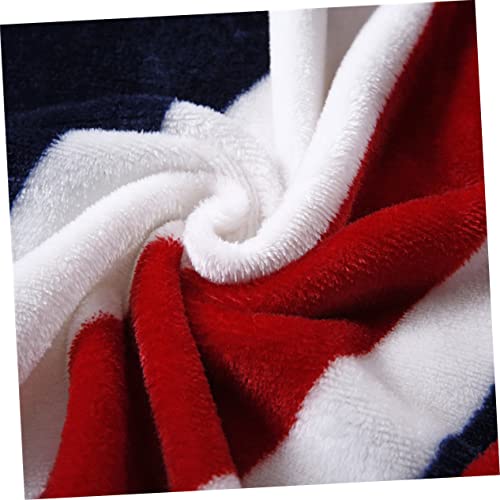 Couverture drapeau en flanelle 150x200cm plaid polyester doux - 6