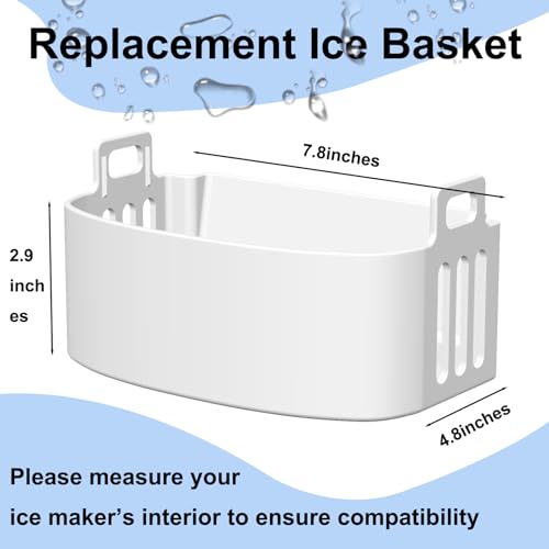 Canasta de repuesto para fabricante de hielo compatible con Magic Chef miniatura 6