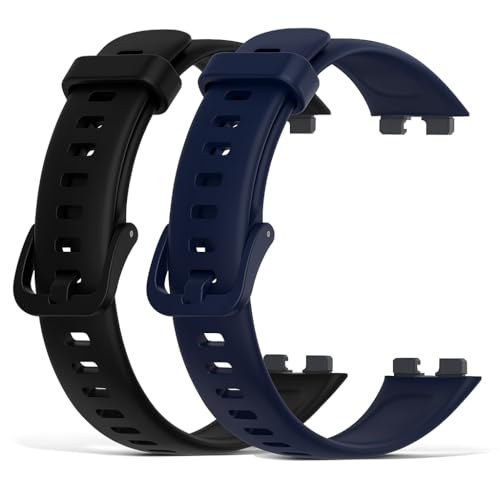 Image of Kapture Straps Compatible with Huawei Band 10 /8 /9, Huawei band 9 Strap TPU Watch Straps - Quick Release Watch Bands Soft Waterproof Watch Strap for Men Women