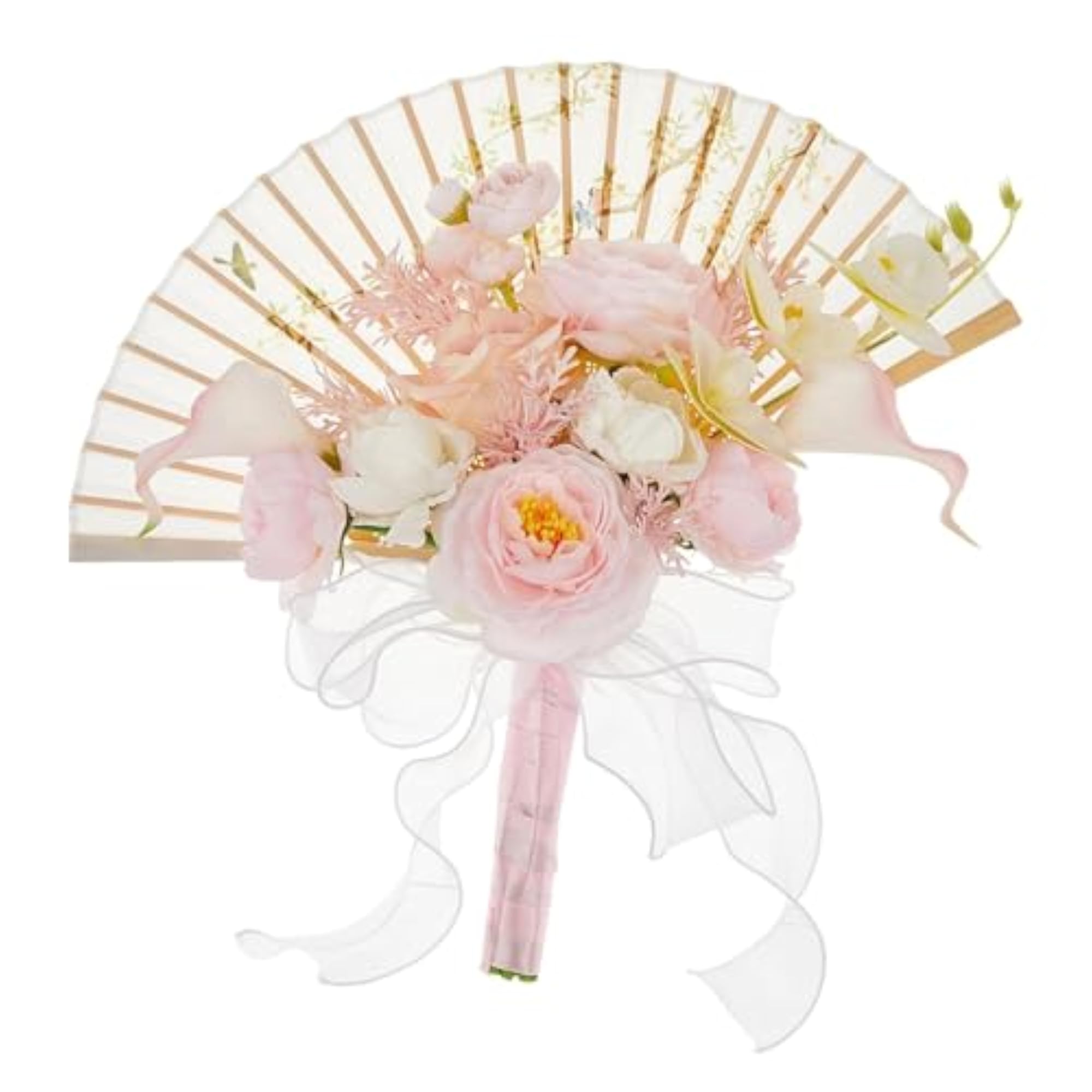 Wedding Bouquet Decorative Fan, Gift for Ceremony