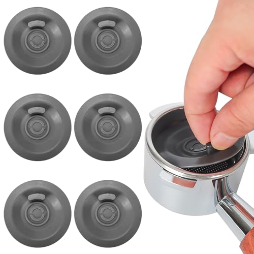 Lot de 6 Disque de Nettoyage Compatible avec les Machines à Expresso Breville Sage, Disques Nettoyage en Silicone 54 mm pour Expresso, BES810BSS, BES840XL, BES878BSS, BES880, BES870XL