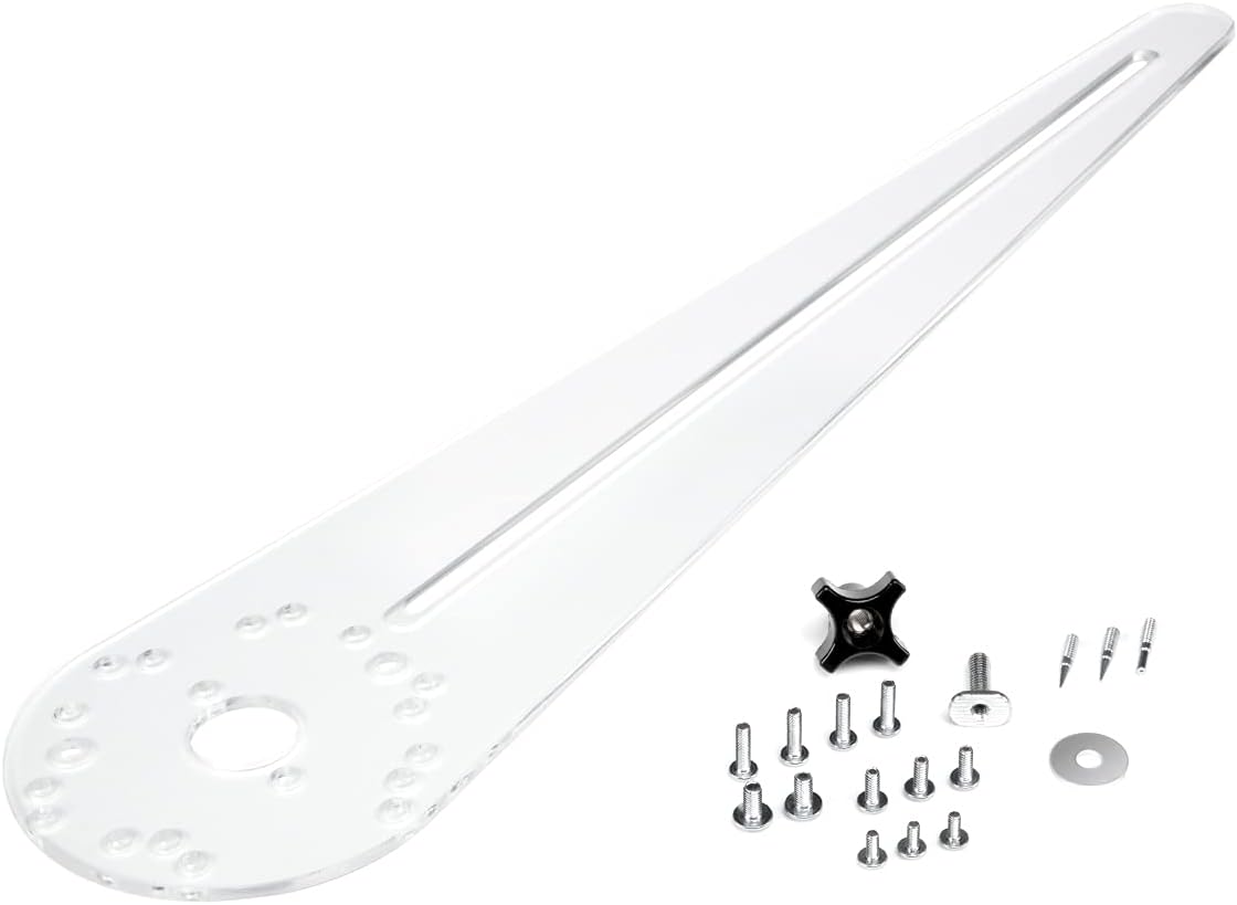 POWERTEC 71637 Universal Pro Router Circle Cutting Jig, Cutting Range of 10” to 53” Amazon.ca