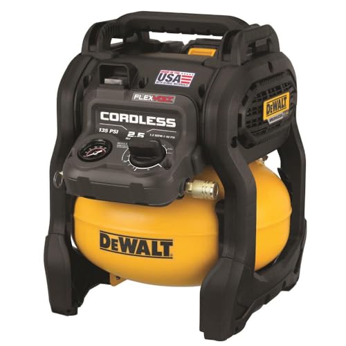 Image of DEWALT FLEXVOLT 60V MAX* Air Compressor Kit, Cordless, 2.5 Gallon (DCC2560T1)