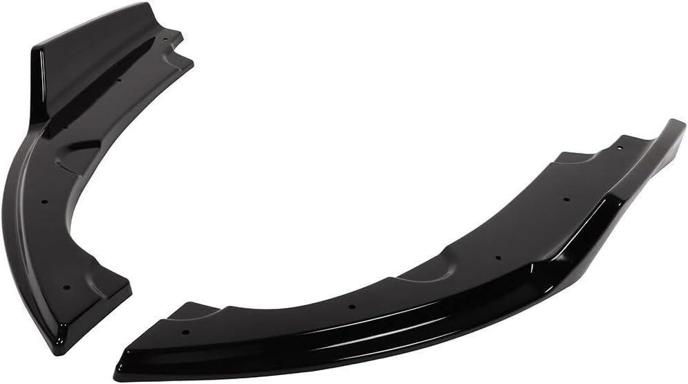 FINDAUTO PP Rear Bumper Lip Body Kit Spoiler Fit for 2016-2019 for Honda Civic Sedan Rear Bumper Lower Side Lip Canards Diffuser Splitter Apron Valence