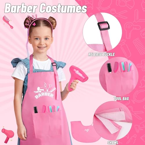 image for Gifts2U Hair Salon Toys for Girls, Girl Beauty Salon Playset Pretend H