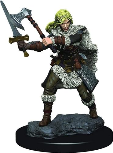 D&D Icons of the Realms Premium Figures: Human Female Barbarian