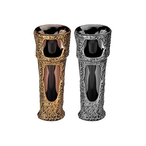 Henecka -Grabschmuck- Grabvase -Tilia- wählbar in Bronze pat. & Aluminium pat Cover