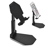 Verstellbar Handy Ständer Tisch Handyhalter Kompatibel mit Gerät 4-9 Zoll,Cell Phone Stand,Anti-Rutsch Smartphone Ständer,Tragbar Halterungen Ständer für Handys,Handyhalterung Tisch