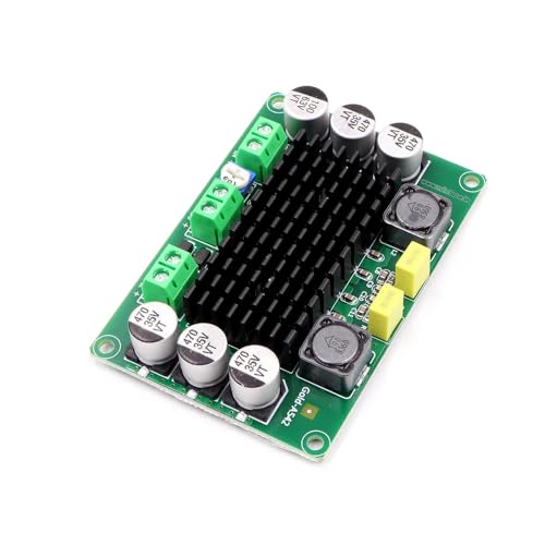 Image of Gold A542 TPA3116 100W Mono Audio Amplifier Board - High-Power Class D Amp Module - DC 5V-24V Input - Compact & Efficient for DIY Speakers, Home Audio, Subwoofer & Car Amplification