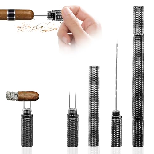 Cigar Draw Enhancer and Nubber 2&1 Set for Cigar Lovers Who Demand The Best This Draw Enhancer Tool and Nubber Unlock The Full Flavor an Essential Cigar Tool and a Thoughtful Cigar Gift for Men