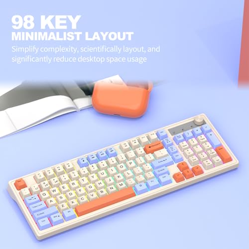 Teclado Gamer Docooler Mecánico Inalámbrico 98 Teclas miniatura 4