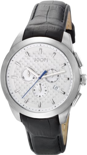 Joop Legend Chrono Swiss Made   Reloj de Cuarzo para Hombre, con Correa de Cuero, Color Negro