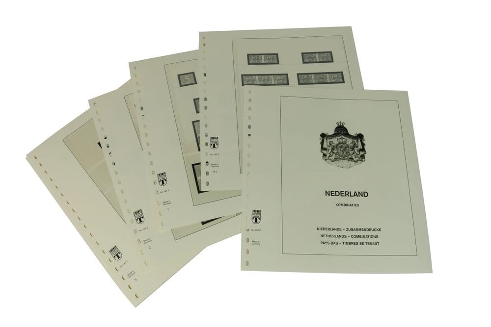 Timbres Pays-Bas LINDNER Das Original : Feuilles de protection haut de gamme