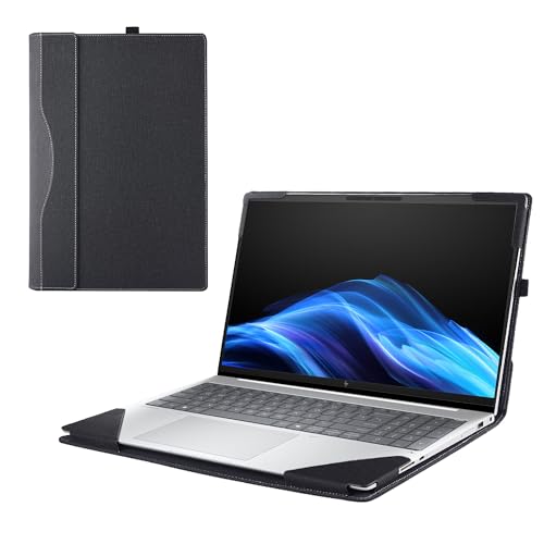Funda para portátil HP ProBook 16 pulgadas cuero PU negra miniatura 1