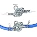 HOLATO PZ19 Carburetor Carb Air Filter Fuel Line Kit for 50cc 70cc 90cc 110cc 125cc Tao Tao GK110 Baja SSR Apollo Coolster Chinese Kids Four Wheeler ATV Go Kart CRF50 XL70 Dirt Pit Bike Motor (BLUE)