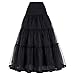 GRACE KARIN Underskirt Women Rockabilly Petticoat Reifrock für brautkleid Unterrock XL CL421-1