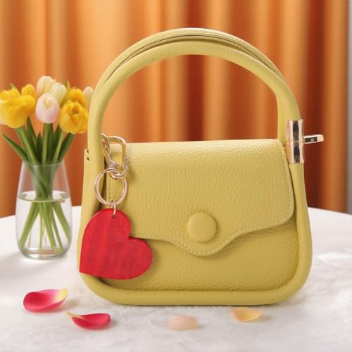 Cute Smiley Face Coffee Cup Keychain - Mini Realistic Coffee Mug Charm with Gold Metal Chain