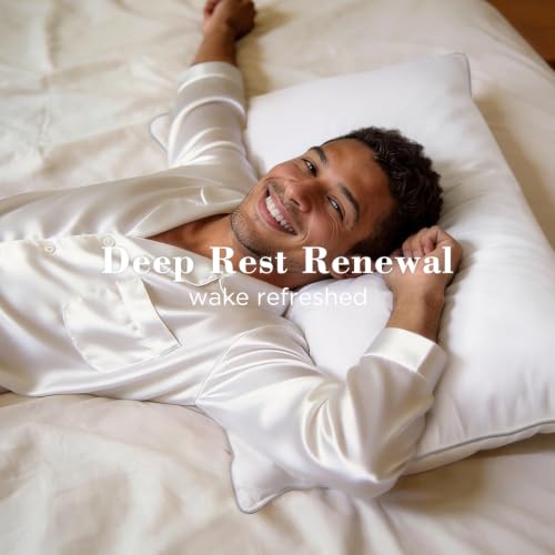 Image of viewstar Pillows King Size Set of 2, Fluffy, White | Firm Support, Down Alternative, Hotel Quality, Oeko-Tex Certified, Plump Filling, Machine Washable, for Side Back Sleepers