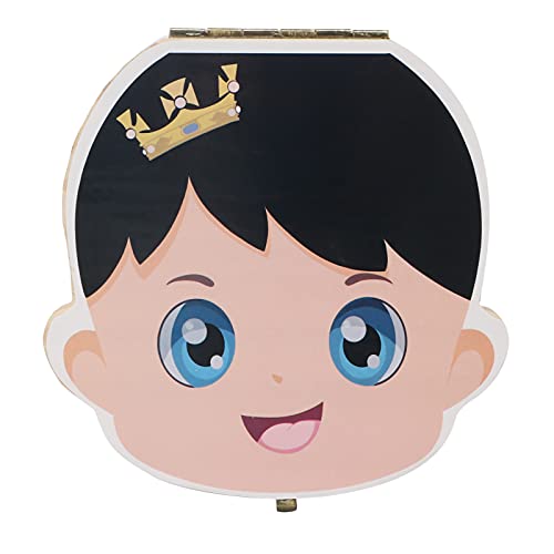 Babytanden Keepsake Box, houten kindertandorganizer voor de kindertijd(Jongens) - Image 8