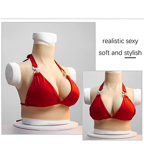 Stevige nep borsten nep moeder CD borstimplantaten siliconen nep borsten travestie borsten - Afbeelding 4