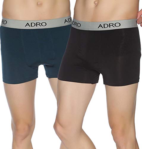 Image of ADRO Men's Solid Black Trunks