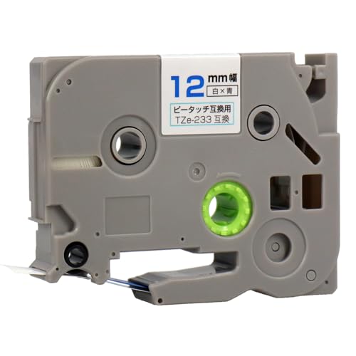 ygizuU[(brother)Ή s[^b`p ݊ TZe-233 / 12mm (e[v) 1 ݊e[vJ[gbW 8m 䎆ɐ؂荞ݓŔ₷iƓlɎgp\