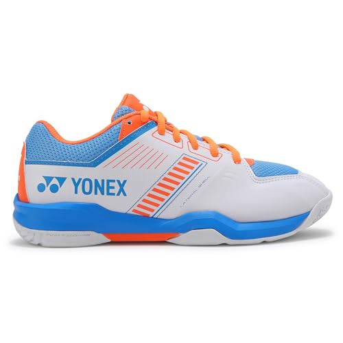 Image of YONEX POWER CUSHION SHB STRIDER FLOW 1 SHOES | Ideal For Badminton,Squash,Table Tennis,Volleyball | Non-Marking Sole |POWER CUSHION |Lateral Shell|Ergoshape|Round Sole|RADIAL BLADE SOLE|One Piece Outsole|