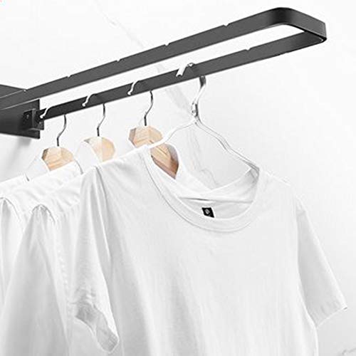 Cintres muraux en aluminium avec structure pliante solide - 4
