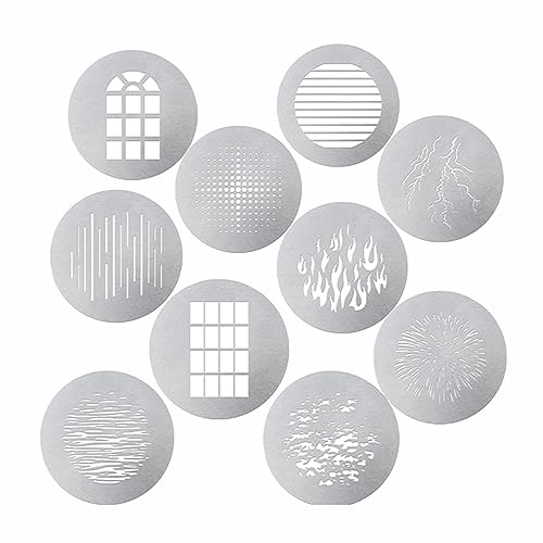 10 GOBO Kit Compatibile con Spotlight Mount