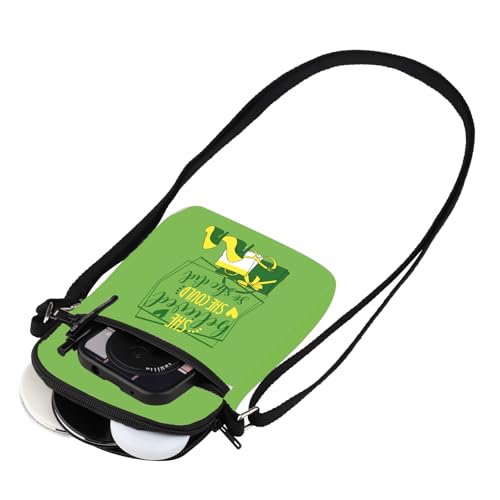 MEIKIUP C E P Sorority Nurse Gift Nursing Sorority Crossbody Bag Yellow and Green Sorority Gift Messenager Bag2