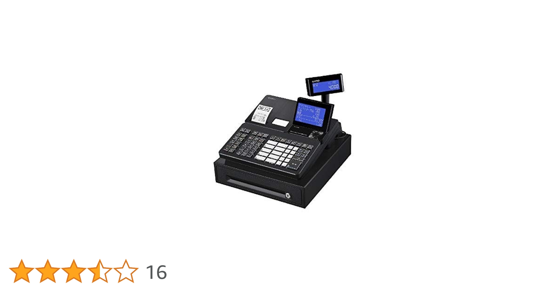 Amazon.co.jp: カシオ計算機 SR-S4000-20SBK レジスター Amazon.co.jp: カシオ計算機 SR-S4000-20SBK レジスター