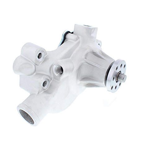 Small Block Chevy Performance Aluminum Water Pump, Short, w/Detailed Instructions