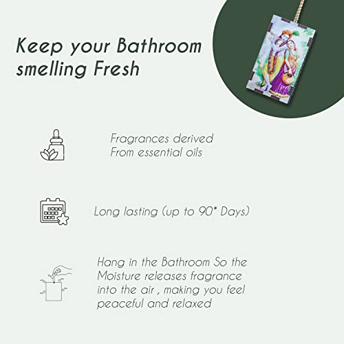Image of Car Air Freshener Auto Perfume Car Decor Accessory Wood Scent Essential Oil Aroma pendant for Car Mirror Hanging Car Interior Diffusers Exclusive gifts (1 pcs, EUCALLYPTUS FRAGRANCE)