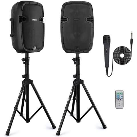 Pyle PA System with Bluetooth and Microphones Cover