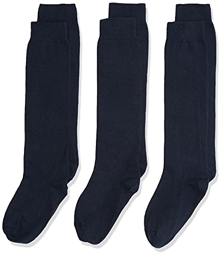 Jefferies Socks Girls 2-6X School Uniform Knee High 3 Pair Pack