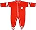 Clemson University Tigers Sports Shoe Footed Baby Romper Orange/White
