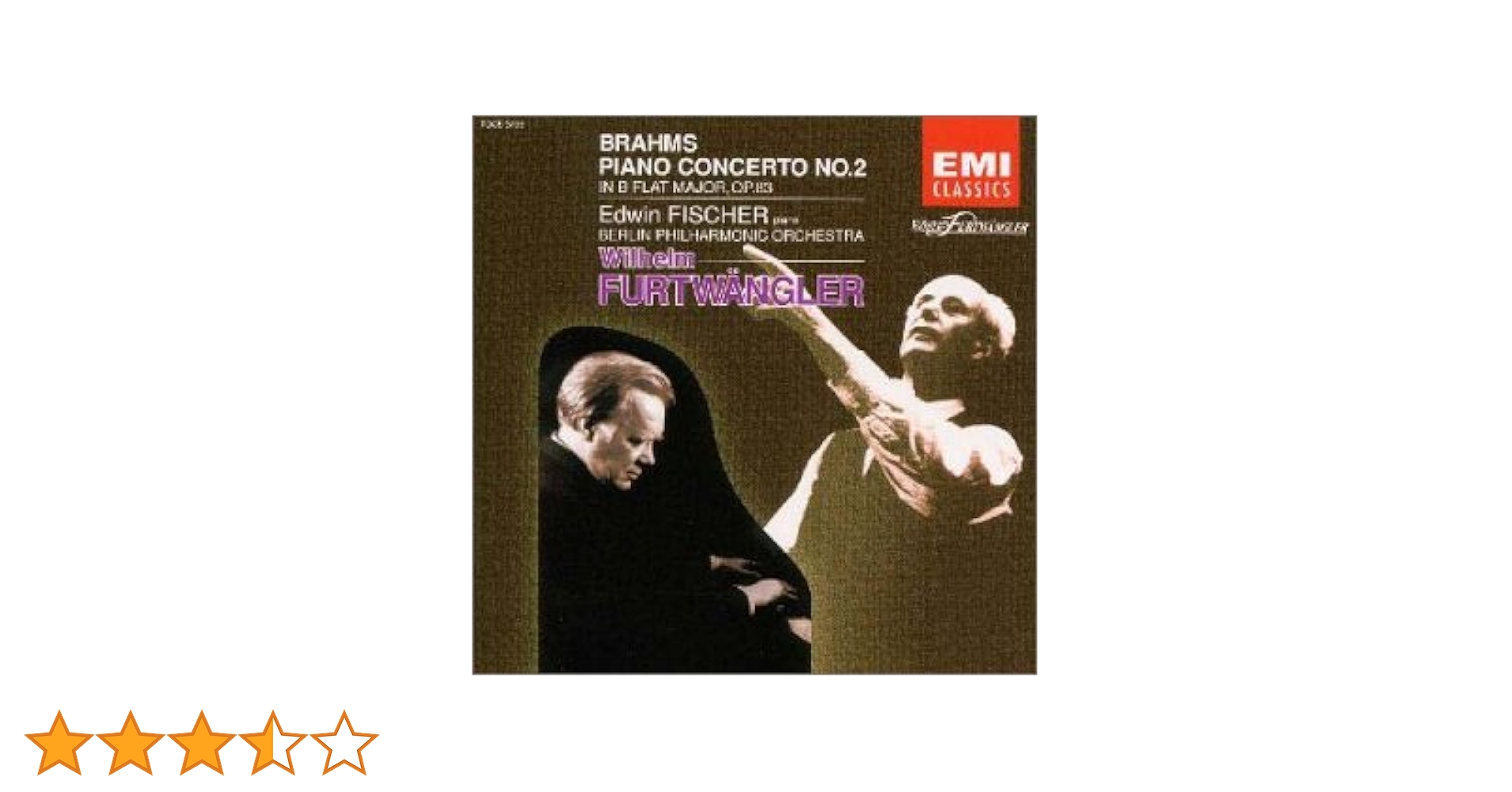 ブラームス:ヴァイオリン協奏曲〈永遠のフルトヴェングラー大全集〉 [CD] ブラームス:ヴァイオリン協奏曲〈永遠のフルトヴェングラー大