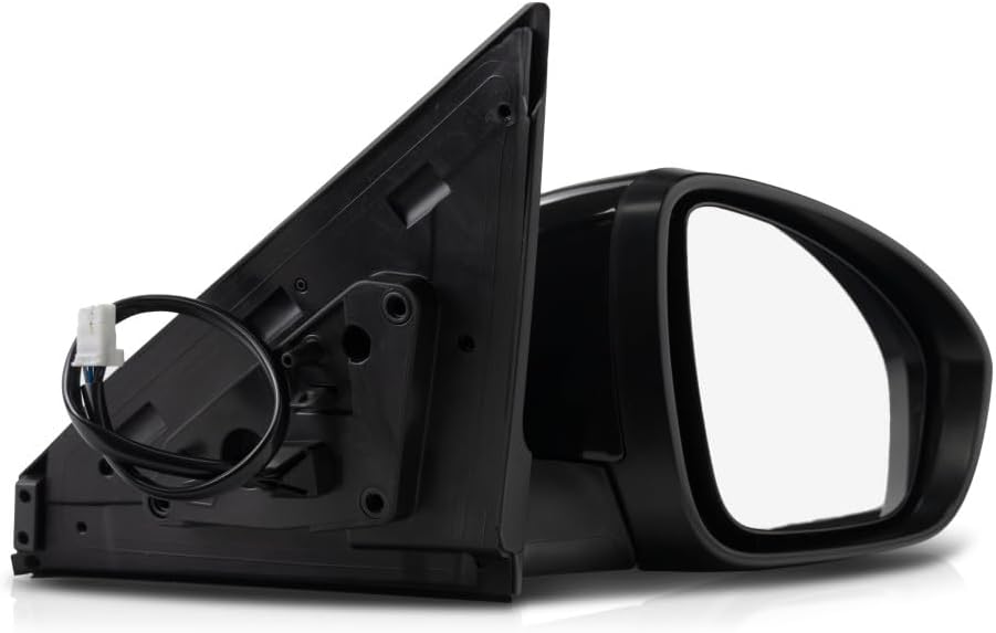 For Nissan Sentra 2020 2021 Door Mirror Passenger Side | Power | Heated | Manual-Folding | w/Turn Signal Light | Replacement For NI1321327 | 96301-6LB1A, 96373-6LB0H