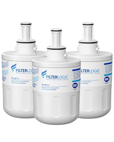 Filterlogic DA29-00003G Refrigerator Water Filter, Replacement for Samsung DA29-00003G, DA29-00003B,...