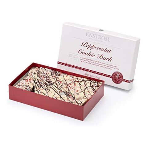 Enstrom Peppermint Cookie Bark 1lb Box | Handcrafted | Kosher Dairy Cover